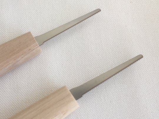 Bridge pin hole slotting saws (set of 2)